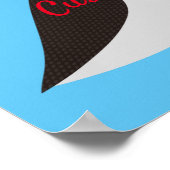 Cute Atlantic puffin design Thunder_Cove Poster (Hoek)