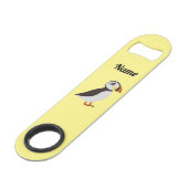 Cute Atlantic puffin design Thunder_Cove Speed Flessenopener (Voorkant Gekanteld)
