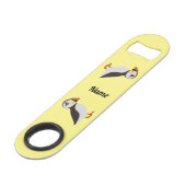 Cute Atlantic puffin design Thunder_Cove Speed Flessenopener (Achterkant Gekanteld)
