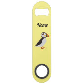Cute Atlantic puffin design Thunder_Cove Speed Flessenopener (Voorkant)