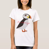 Cute Atlantic puffin design Thunder_Cove T-shirt (Voorkant)