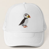Cute Atlantic puffin design Thunder_Cove Trucker Pet (Voorkant)