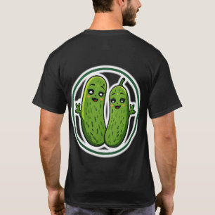 Cute Augurk Koppel Funny Kawaii Augurken T-Shirt v