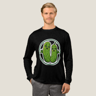 Cute Augurk Koppel Funny Kawaii Augurken T-Shirt v