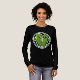 Cute Augurk Koppel Grappige Kawaii Augurken T-Shir Tri-Blend Shirt