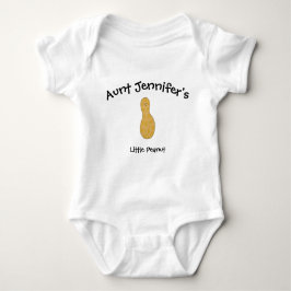 Cute Aunt Baby Newborn Little Peanut Niece Nephew Romper