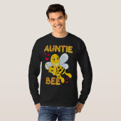 Cute Auntie Bee Mother's Day Beekeeper Matching Fa T-shirt (Voorkant volledig)