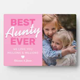 Cute Aunty Photo Fotoplaat