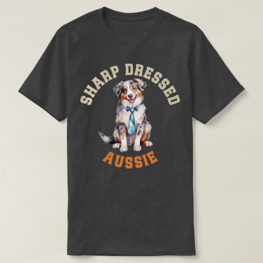 Cute Aussie Dog T-shirt (Design voorkant)