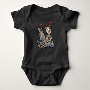Cute Australian Cattle Dog Heeler Romper