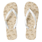 Cute Australian Kangaroo Pattern Teenslippers (Voetbed)