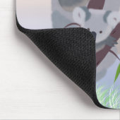 Cute Australian Koala Beer Mousepad Muismat (Hoek)