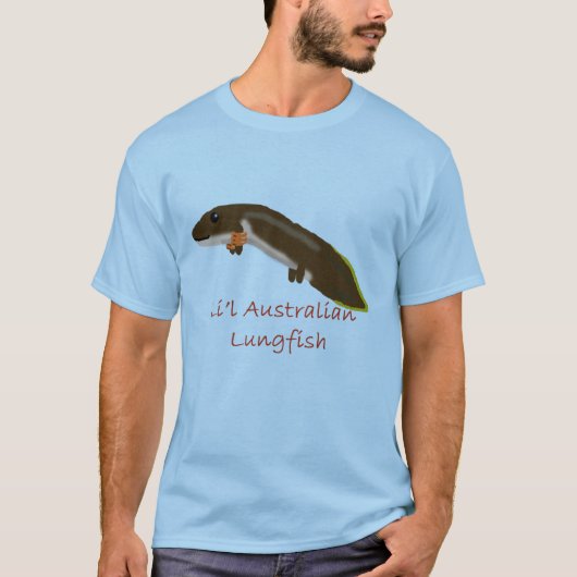 Cute Australian Lungfish T-shirt (Voorkant)