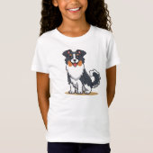 Cute Australian Shepherd-23144 T-shirt (Voorkant)