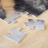 Cute Australian Shepherd Puppy Portrait Legpuzzel (Zijkant)