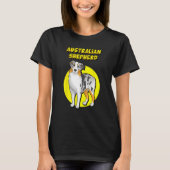 Cute Australian Shepherd T-shirt (Voorkant)