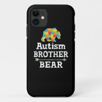 Cute Autism Awareness Brother Beer