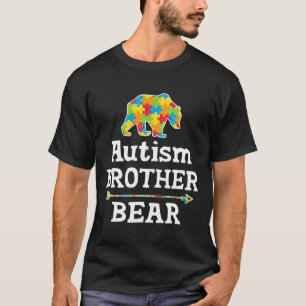 Cute Autism Awareness Brother Beer Slim Geschikt T-shirt