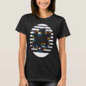 Cute Autism Awareness Day Puzzles 70s T-shirt (Voorkant)