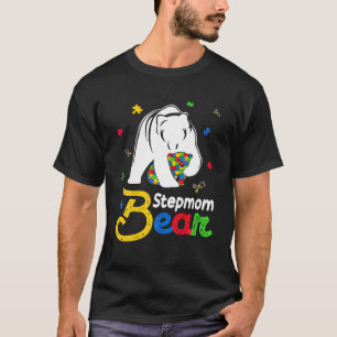 Cute Autism Awareness Stepmmma Family Autistic T-shirt