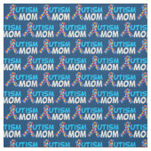 Cute Autism Ma Blue Stof (Swatch)