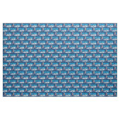 Cute Autism Ma Blue Stof (Fat Quarter)