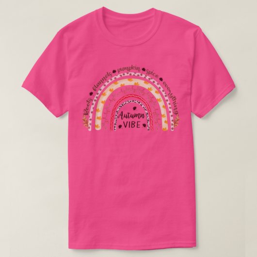 Cute Autumn Design1 T-shirt (Design voorkant)