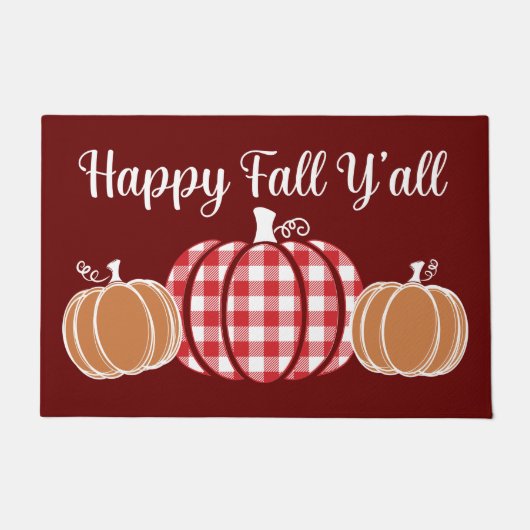 Cute Autumn door Mat (Voorkant)