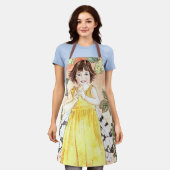 Cute Autumn Fairy Apron Schort (Gedragen)