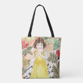 Cute Autumn Fairy Tote Bag (Achterkant)