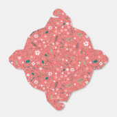 Cute Autumn Flowers Illustration Floral Pattern Bedankdoosjes (Uitgevouwen)