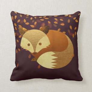 Cute Autumn Fox Kussen