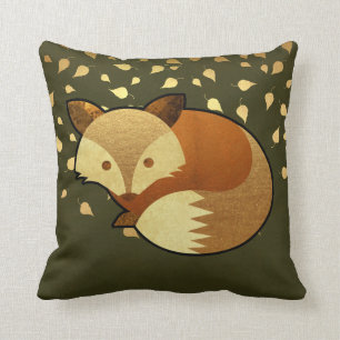Cute Autumn Fox Kussen