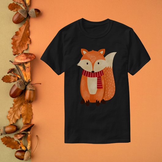 Cute Autumn Fox T-shirt