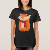 Cute Autumn Fox T-shirt (Voorkant)