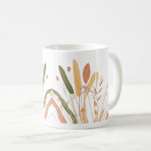 Cute Autumn Leaves Pattern Koffiemok (Voorkant rechts)