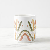 Cute Autumn Leaves Pattern Magische Mok (Center)