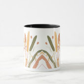 Cute Autumn Leaves Pattern Mok (Midden)