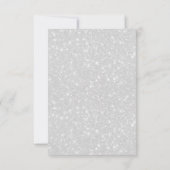 Cute Autumn Pink Pumpkin Herfst Floral Baby shower Bedankkaart (Achterkant)