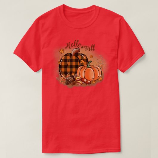 Cute Autumn Spirit T-shirt (Design voorkant)