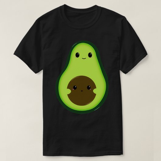 Cute Avocado 3 2 T-shirt (Design voorkant)