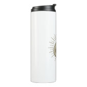 Cute Avocado Cartoon in  stijl Thermosbeker (Gedraaid links)