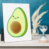 Cute Avocado Drawing Fotoplaat (Zijkant)