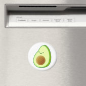 Cute Avocado Drawing Magneet (Insitu (Vaatwasser))