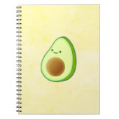 Cute Avocado Drawing Notitieboek (Voorkant)