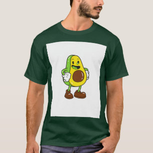 Cute Avocado Ghost Aboocado Halloween Perfect Gift T-shirt