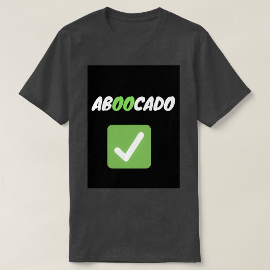 Cute Avocado Ghost Aboocado Halloween Perfect Gift T-shirt (Design voorkant)