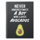 Cute Avocado Gifts For Boys Guacamole For Kids Notitieboek (Voorkant)
