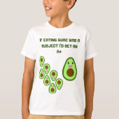 Cute Avocado Guac Funny Kinder School Joke T-shirt (Voorkant)