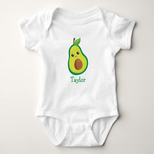 Cute Avocado Happiness Romper (Voorkant)